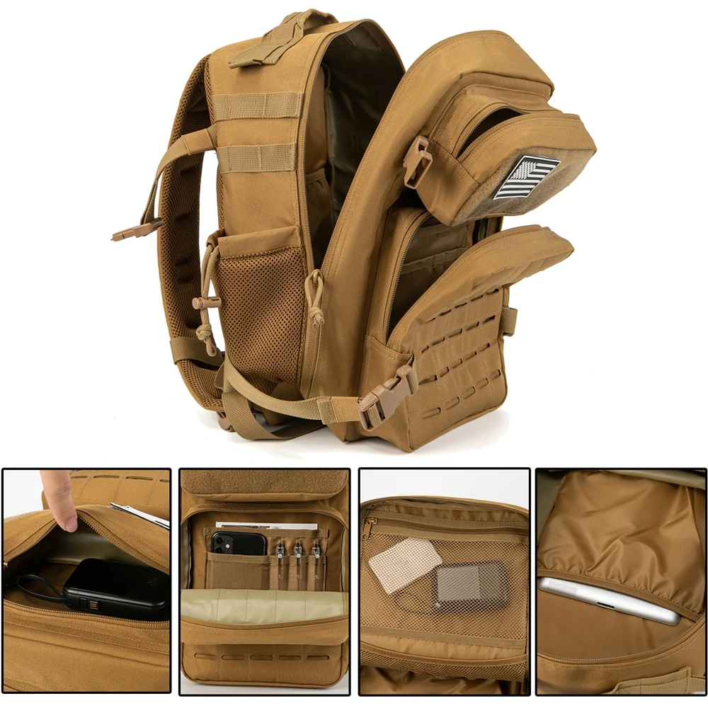 25L Tactical MOLLE Backpack 5