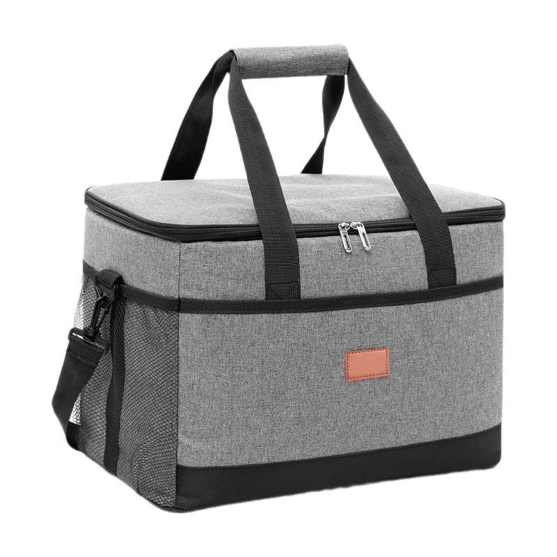 

Large Capacity 33L Cooling Bag Portable Leakproof Insulated Thermal Lunch Box