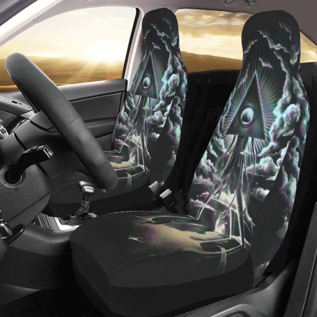 

War Of The Worlds I Car Seat Cover Custom Printing Universal Front Protector Accessories Cushion Set