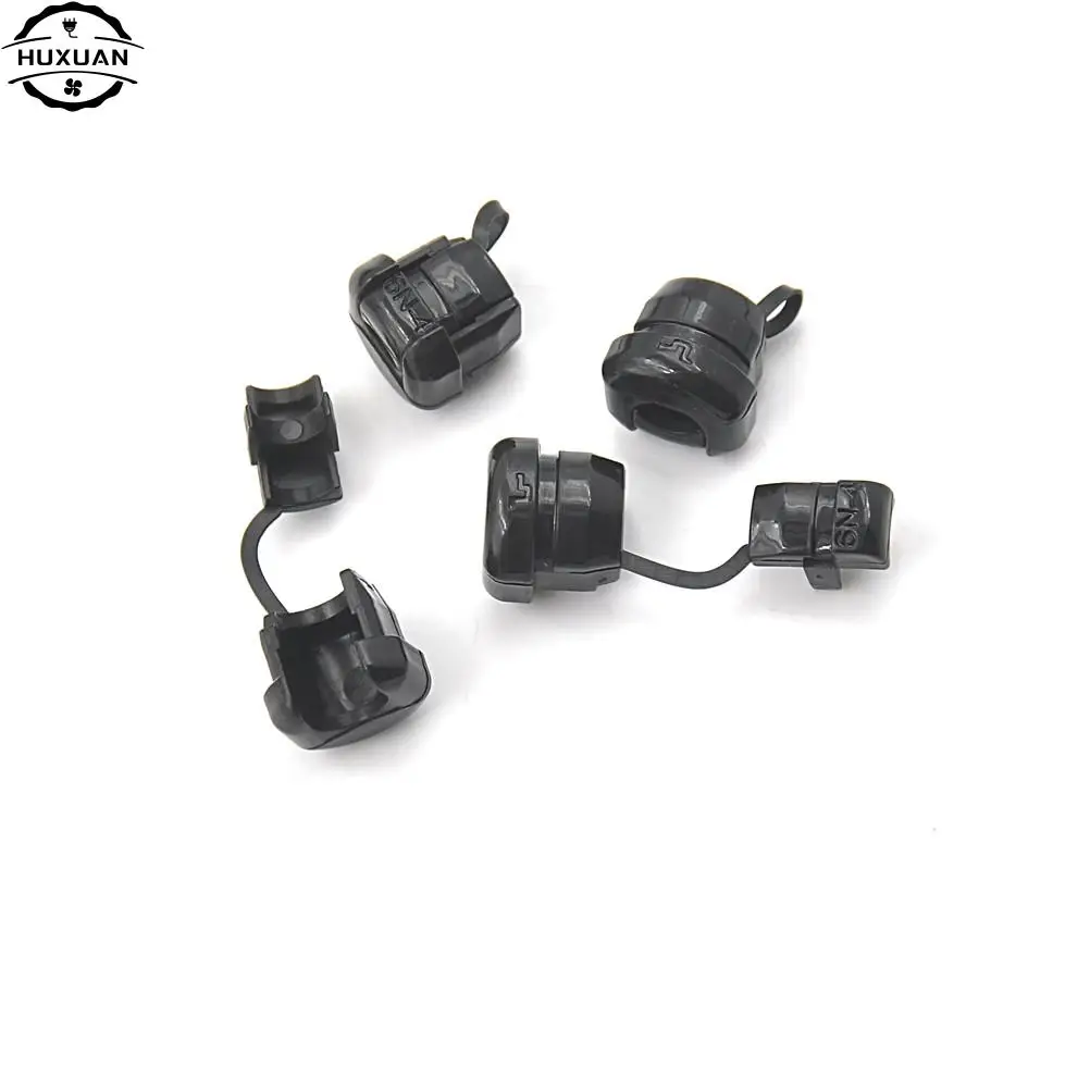 20pcs/lot 6N-4 Strain Relief Bushing SJT 18AWG T = 0.5~1.6mm Nylon Black,strain relief bushing