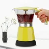 Electrical Espresso Mocha Pot Coffee Percolators Italian Mocha Coffee Maker Household Stovetop Tool Filter 5