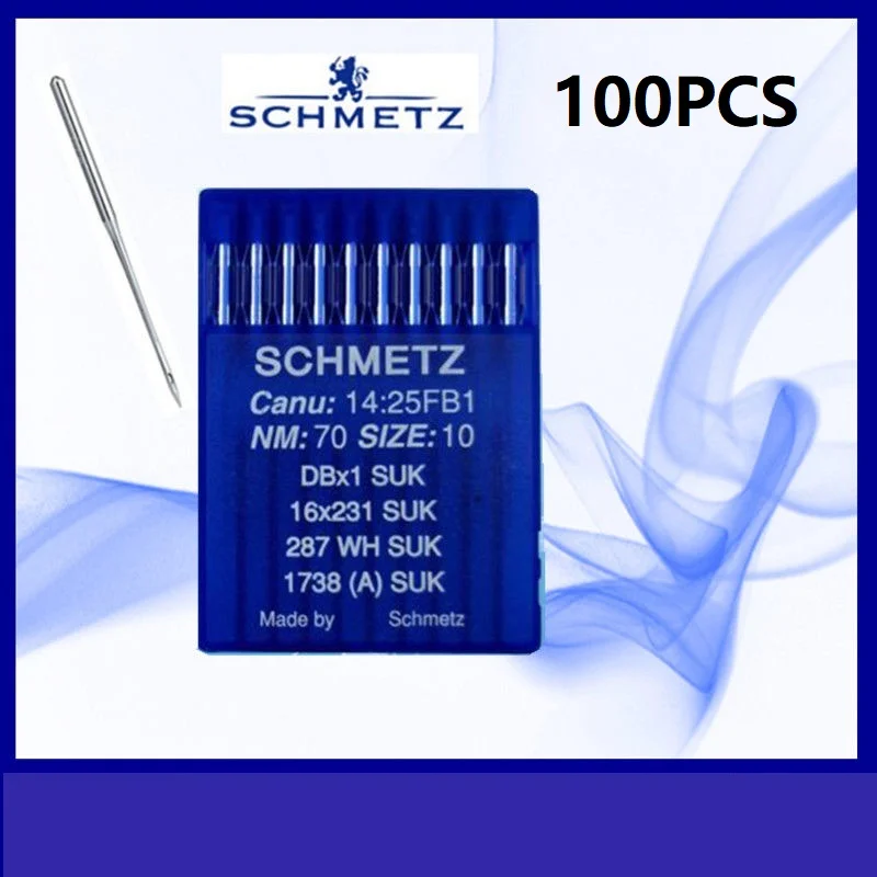 

100pcs SCHMETZ DBX1 16X231 16X95 Needles for JUKI CONSEW BROTHER Sewing Machine