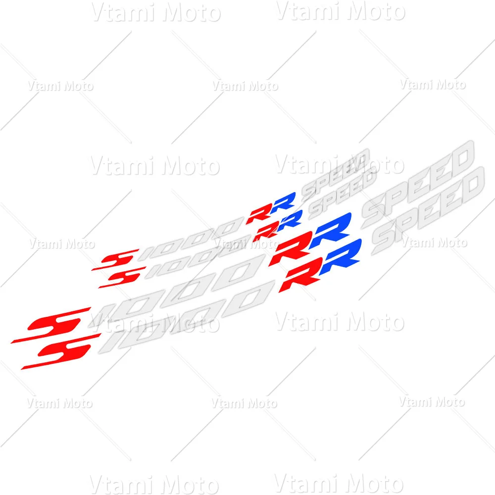 Reflective Waterproof Motorcycle Wheel Stickers Rim Decals