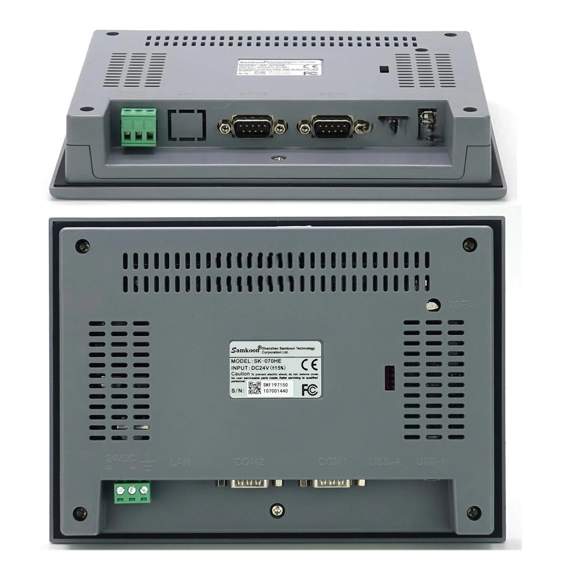 Originale Samkoon-Sk-070Me Sk-070Ms, Reemplazo De Sk-070He, Pantalla T Ctil Hmi, Nueva Interfaz De M Quina Humano De 7 Pulgadas,