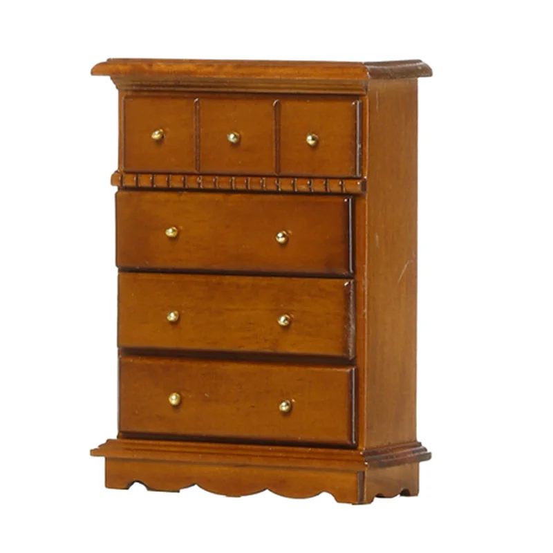 

Модель кукольного домика 1/12, вертикальный шкаф в европейском стиле, шкаф для хранения, модель шкафчика, миниатюрная мебель для кукольного дома, декор для гостиной