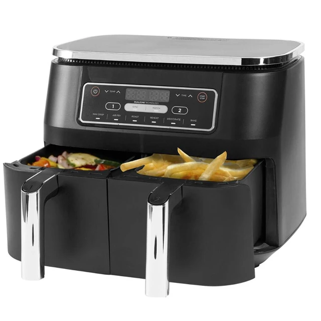 Good Price High Quality 8L Smart Two Drawer Double Basket Air Fryer -  AliExpress