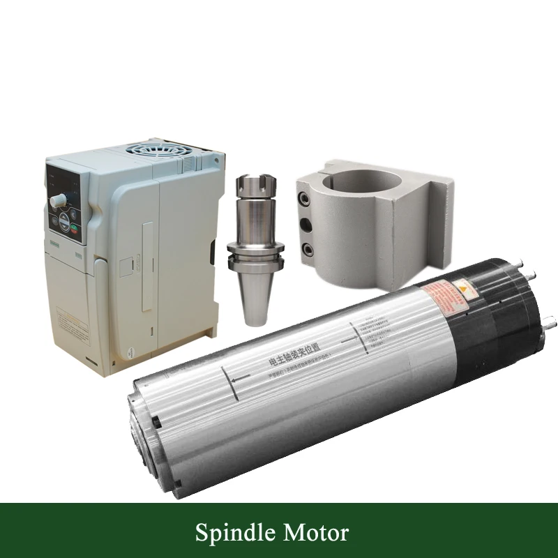 

GDL120-30-18Z/5.5 18000rpm ATC Spindle Motor 5.5kw BT30 Water Cooled 600HZ + 5.5KW VFD + D120mm clamp + BT30-ER25 Tool Holder