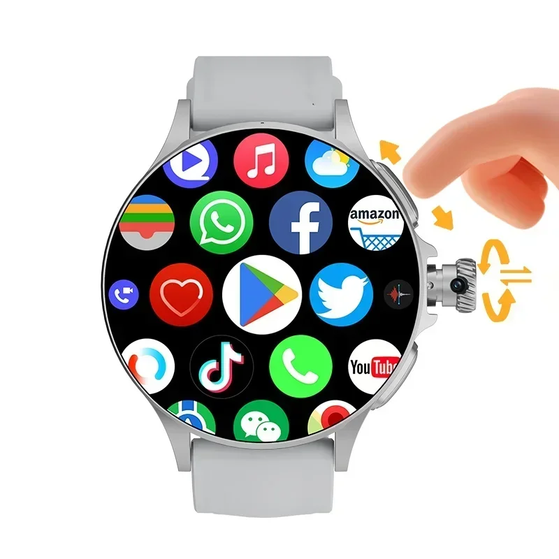 GT200 ����Ʈ��ġ 1.95��ġ AMOLED 750*750 HD �ػ� �ڷ������� ȸ�� ī�޶� ��ġ 10.0 ����Ʈ��ġ