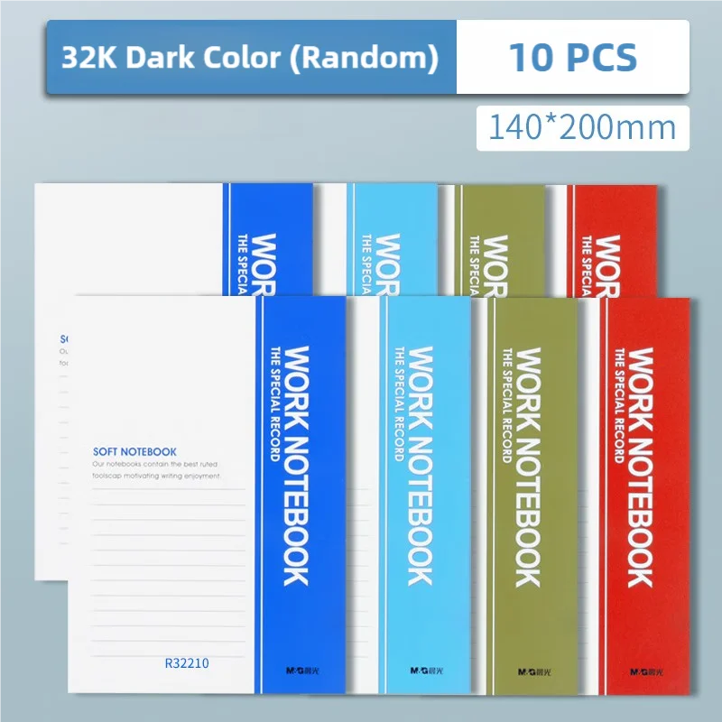 M&G Notebook 32K Drafts Soft Copy Notepad 10pcs