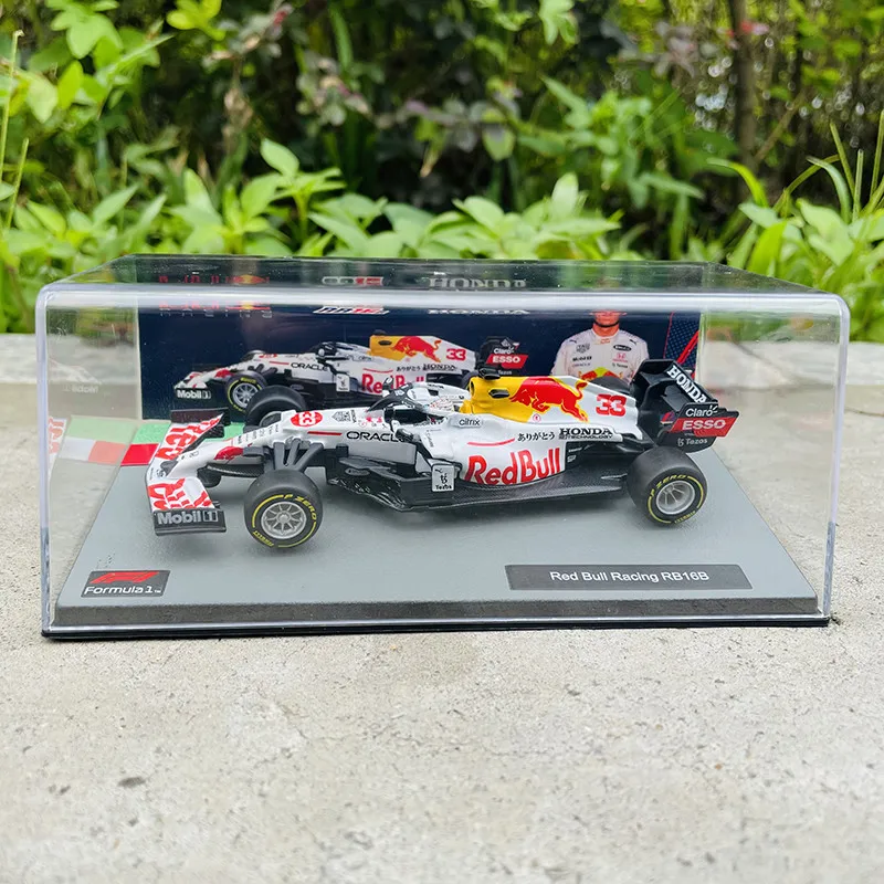 Bburago 1:43 2021 F1 Red Bull Racing RB16B 33# Max Verstappen Turkey Special Livery Racing Die Cast Model Alloy Car Toy