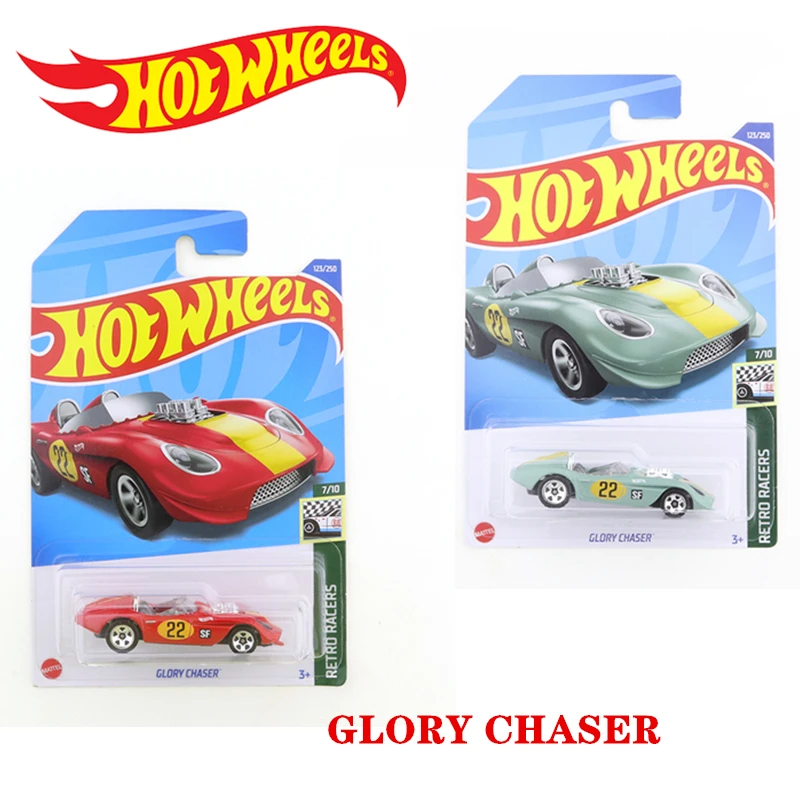 

2022-123 Original Hot Wheels GLORY CHASER Mini Alloy Coupe 1/64 Metal Diecast Model Car Kids Toys Gift