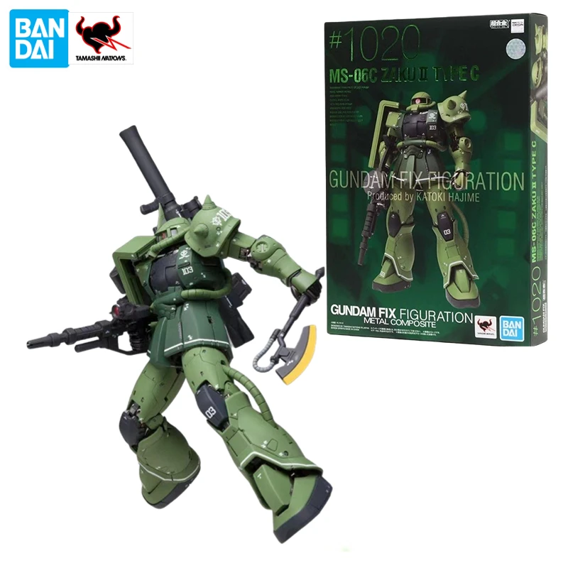 

Bandai FIX GTO MS-06F Green Zhagu II Doan специальный аппарат, новое издание театра, аниме экшн-фигурка, игрушка, подарок, Коллекционная модель, хобби