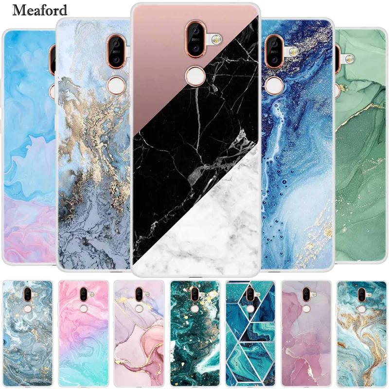 Marble Soft Silicone Shockproof Phone Case