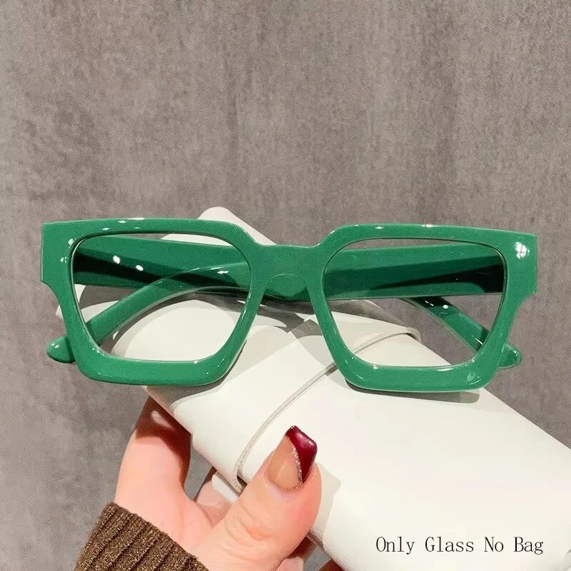 Texture Thick Edge Square Frame Decoration Street Wear Flat