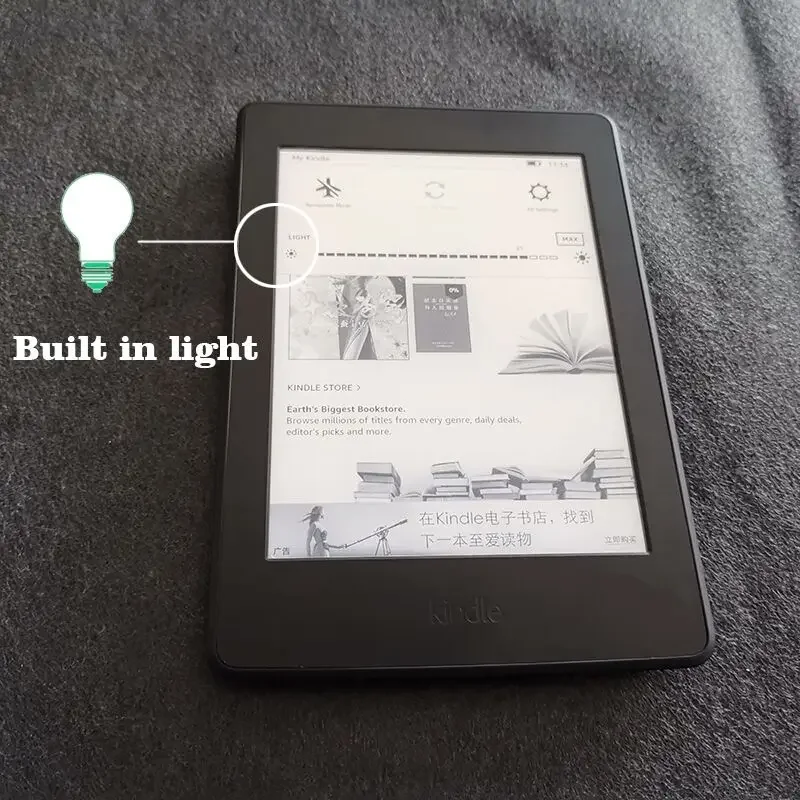 Original Kindle Paperwhite 7th Used Ebook Reader Light 6 Inch 4GB Ebook Book for Kindle Kobo ereader e book e-reader e ink
