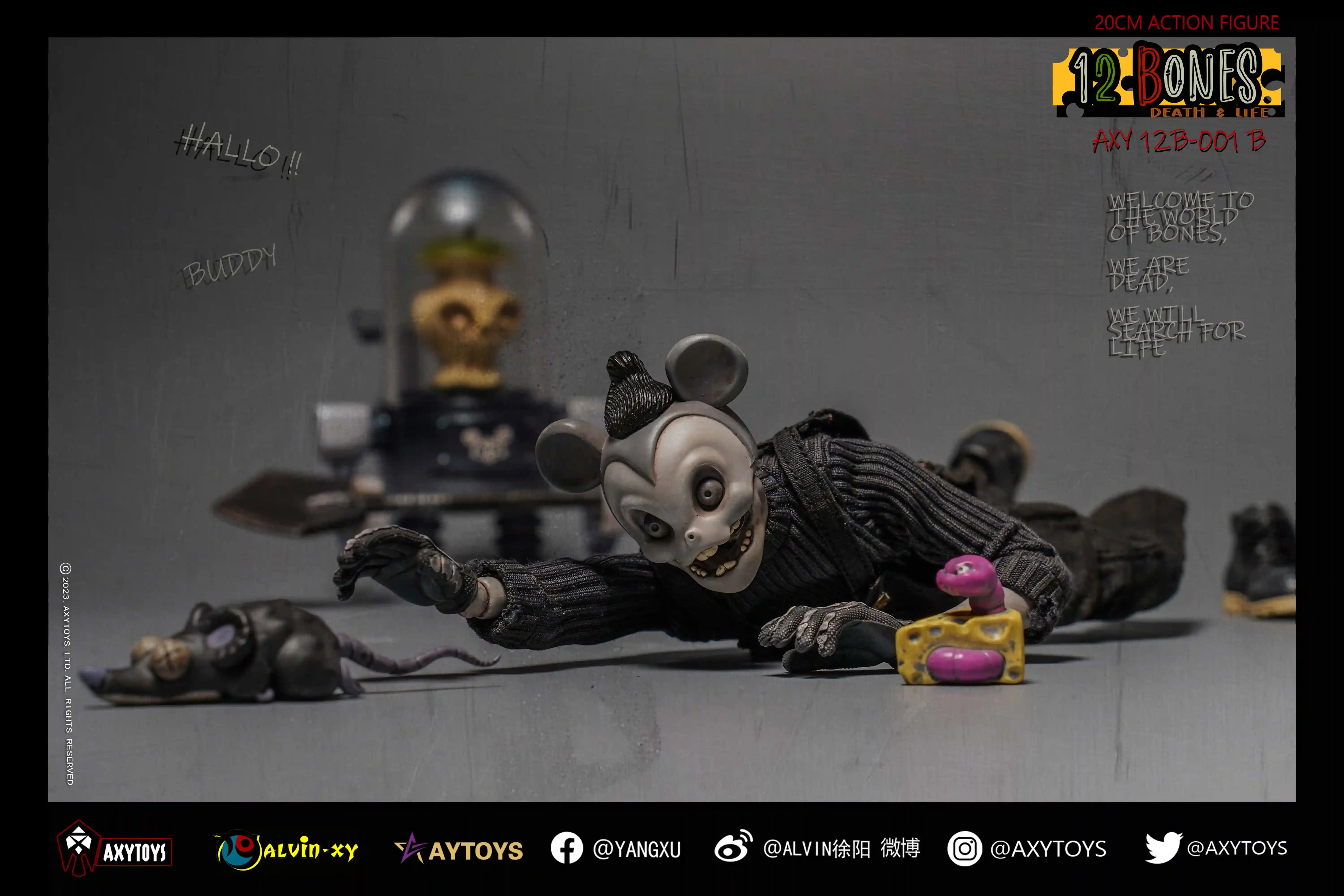 1/12 AXYTOYS 12BONES DEATH LIFE フィギュア AXYTOYS 12 Bones Death and Life Figure Review - YouTube