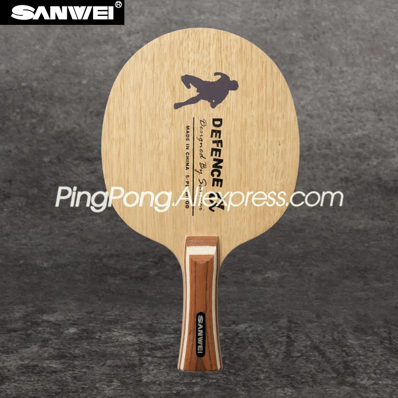 Original SANWEI Defence Alpha Defensive Table Tennis Blade Chop Racket