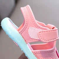 0-5Y Summer Baby Sandals Newborn Boys Girls Toddler Soft Sole Non-slip Princess Shoes Kids Fashion Casual Beach Sandals 4