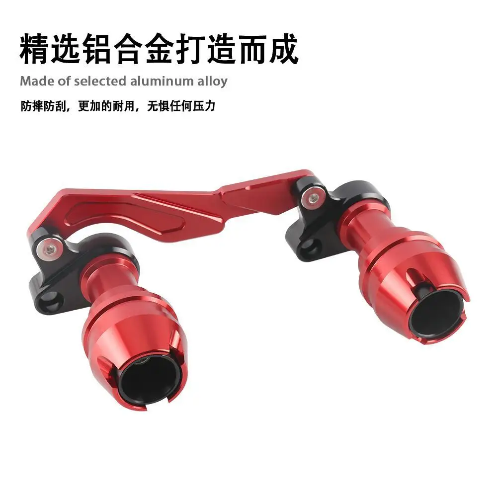 Zontes 368G 368E 368m 368D 368K 배기 파이프 낙하 방지 스틱 역방향 보호 볼 배기 충돌 방지 액세서리