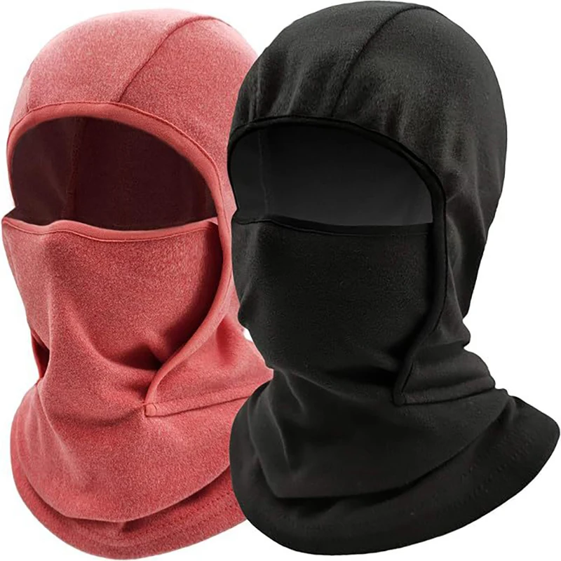 Winter Fleece Kids Balaclava Hat Outdoor Warm Full Face Mask Cover Cycling Ski Beanies Cold-Proof Ear Protection Caps 4