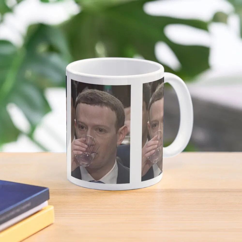 

mark zuckerberg zucc water drink Coffee Mug Espresso Cups Thermal Cups To Carry Mug