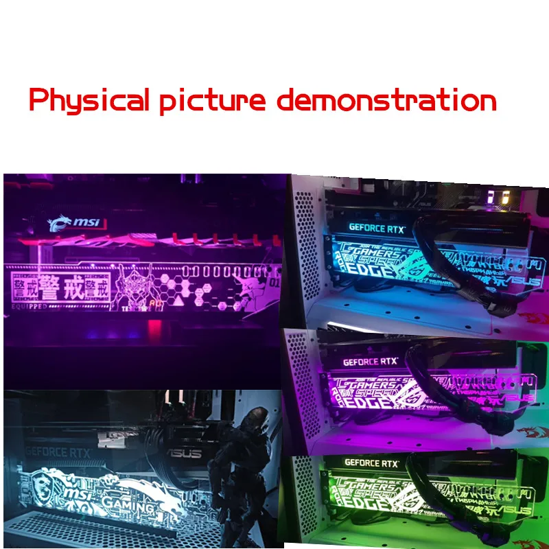 RGB, Suporte GPU M B Fé Lâmpada