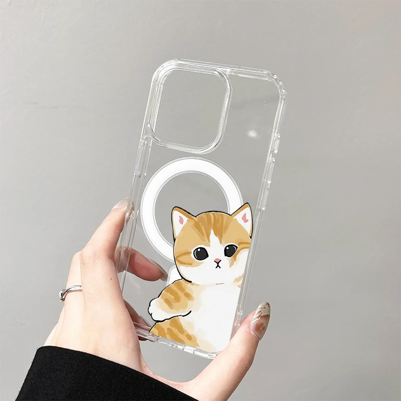 Magnetic Hard Cover Case for Samsung Galaxy Smartphones