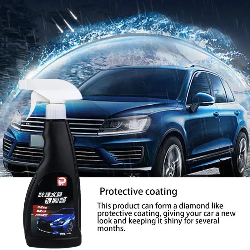 3 In 1 Quick Coating Spray High Protection Shine Ceramic Car Wash Car  Shield Coating Cleaning Nano Polishing Paint Wax - AliExpress