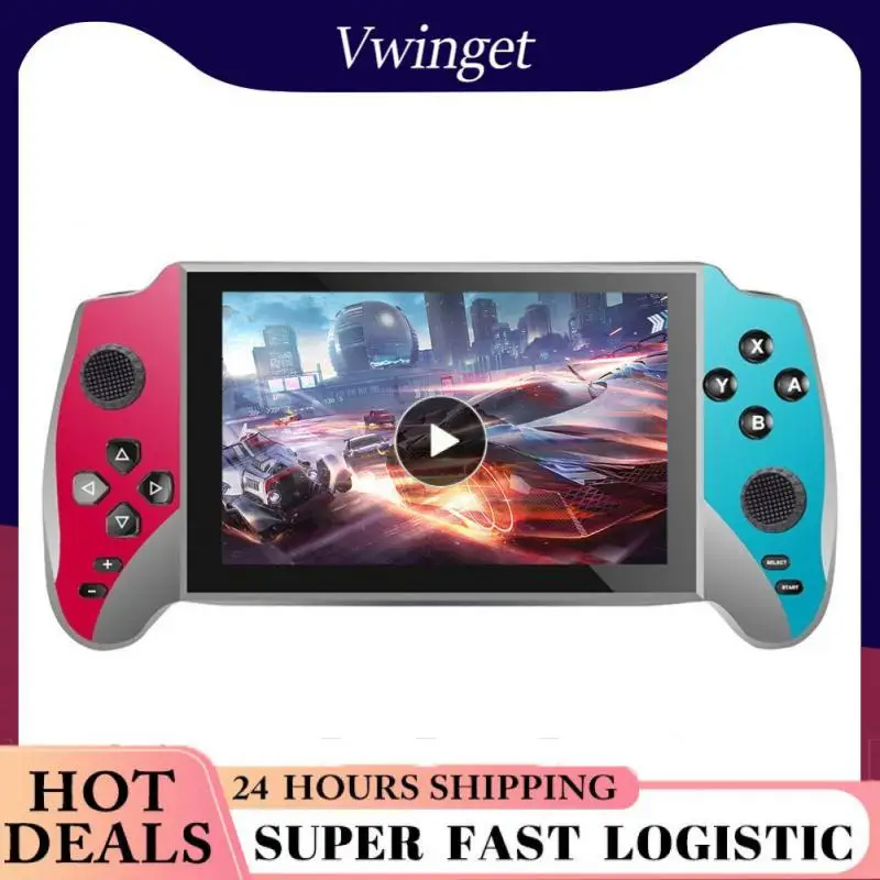 

Игровой автомат с двойным рокером для двух игроков, портативная игровая консоль с 8 симуляторами, портативная поддержка для скачивания игр