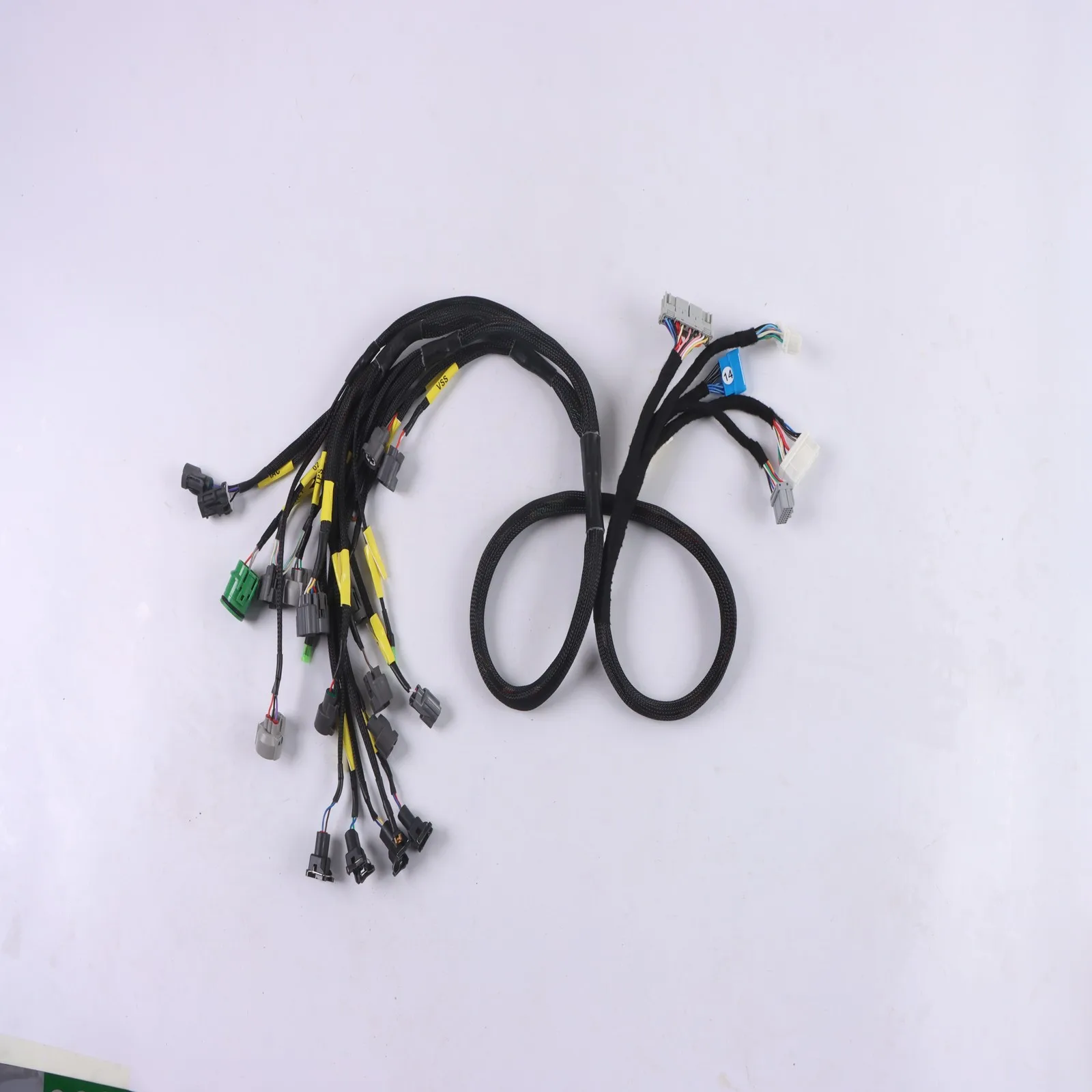 OBD1-Motorkonvertierungskabelbaum für Honda Civic Integra 1992–1995 B16 B18 vollständig versteckte Verkabelung – Detail 1