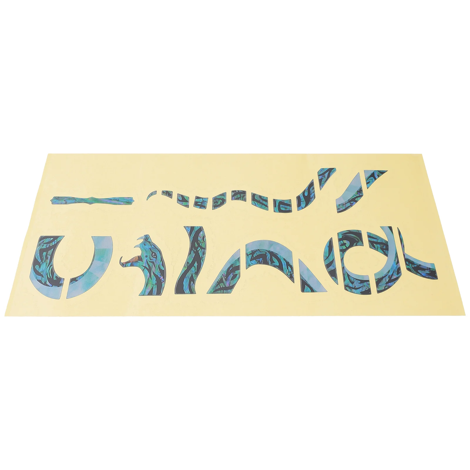 

Guitar Fretboard Stickers Self-adhesive Patch Electric Panel Decorative Creative Fingerboard