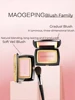 MAOGEPING Cloudy Pleasures Gradual Blush Natural Brightening Expanding Color Powder Blush Palette 4G Face Makeup Cosmetics 6