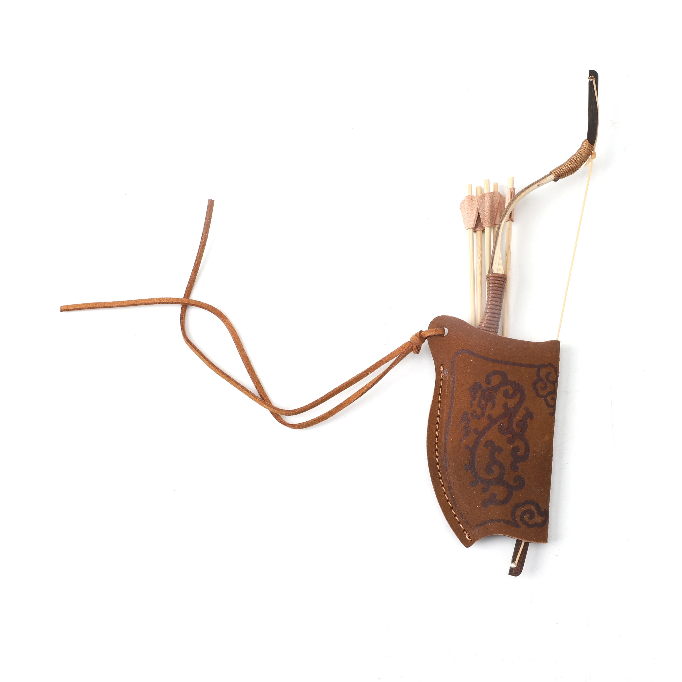 

Миниатюрный Рекурсивный лук с традиционными стрелами, маленький миниатюрный лук с прозрачным луком, товары для стрельбы из лука