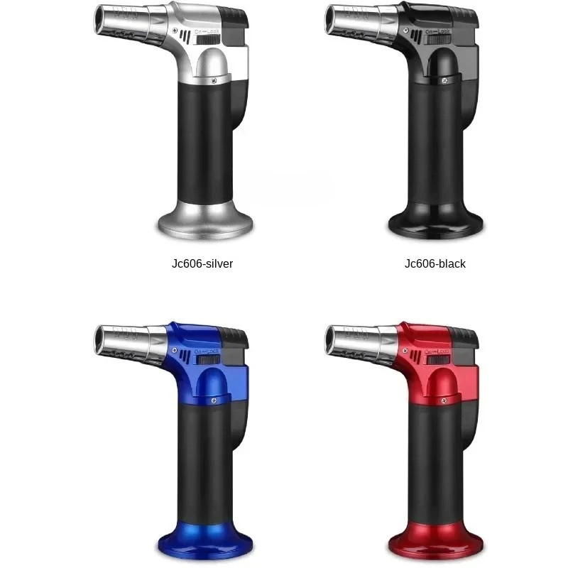 Description Picture 6 of itemNew Portable Metal FlameBBQ Heating Ignition Grill Kitchen Blow Torch Adjustable Cooking Butane Gas Torch Lighter Burner Flame