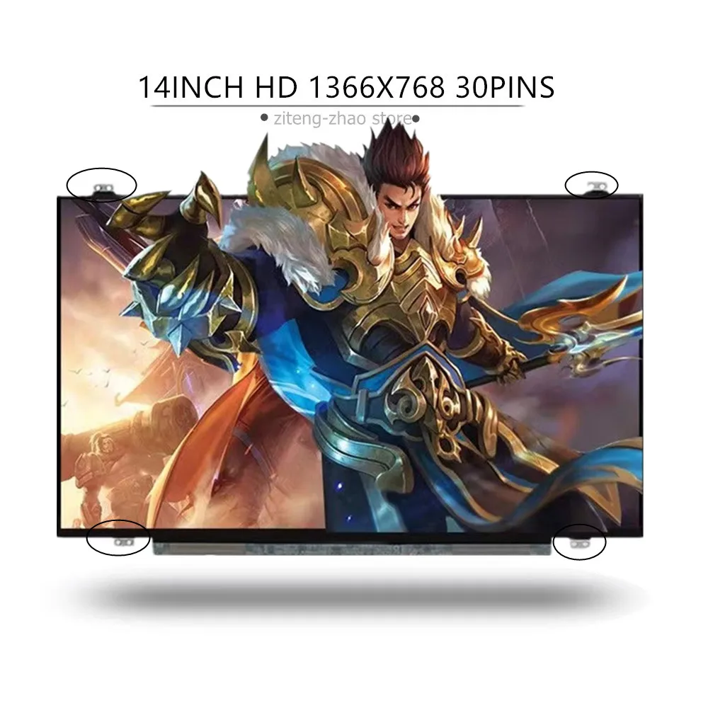 Tela do Portátil 140 Slim hd Edp 30 Pinos M140nw4 r2 Fit Ltn140at31 Nt140whm-n31 Hb140wx1501 Nt140whm-n41 B140xtn06.e - Imagem 5