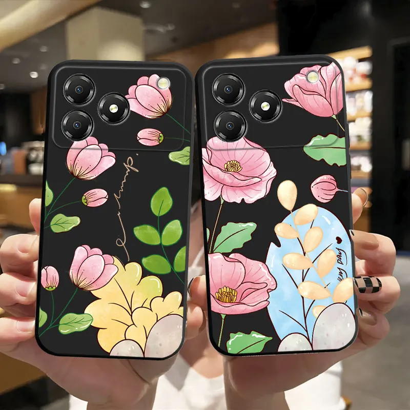 Fashion Cartoon Soft Silicone Shockproof Phone Case Cover