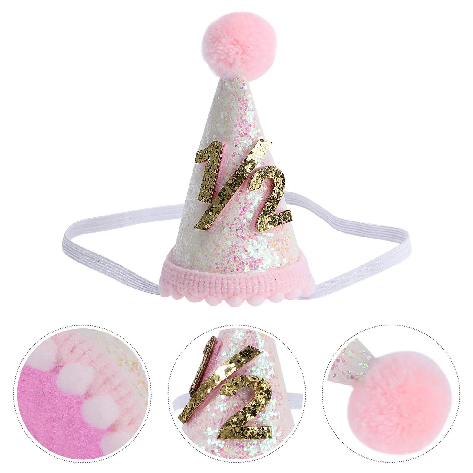 

Birthday Party Hat Baby Hair Accessories Children Cartoon Photo Props Artificial Creative Kids Cap
