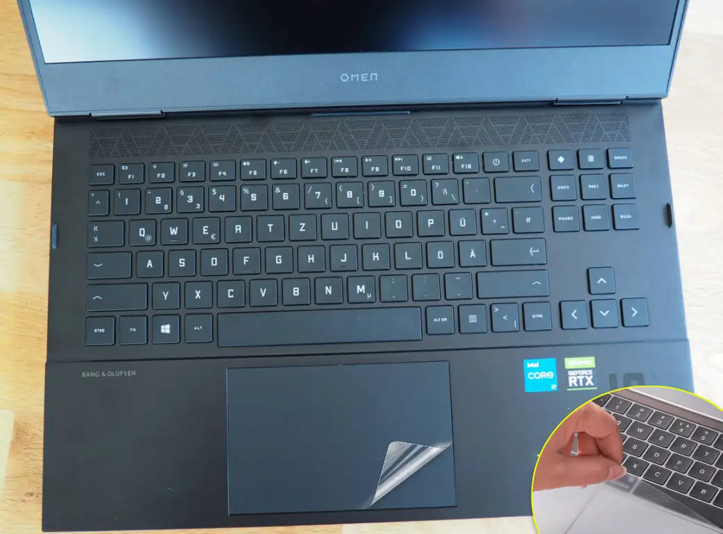 Omen Keyboards BoxWave Touchpad Protector Compatible With HP Omen