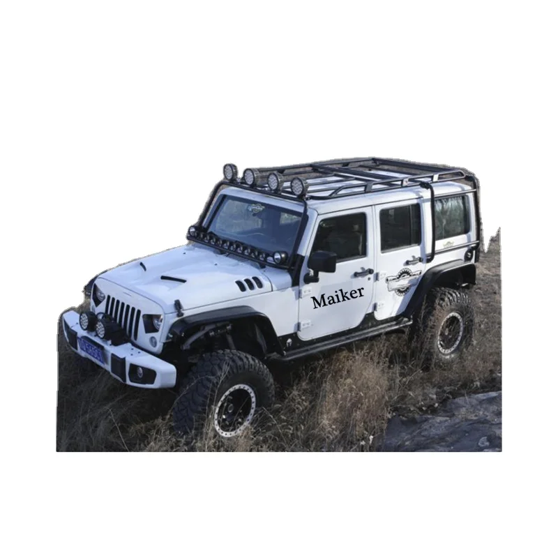 

Алюминиевый стеллаж для крыши для Jeep-Wrangler JK 2007 + Аксессуары jeep jk 2dr багажник на крышу