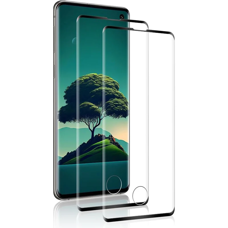 

2/4 шт. 3D изогнутое закаленное стекло для Samsung Galaxy S10 S20 S21 S22 S23 S24 Plus ультра Защитное стекло для экрана