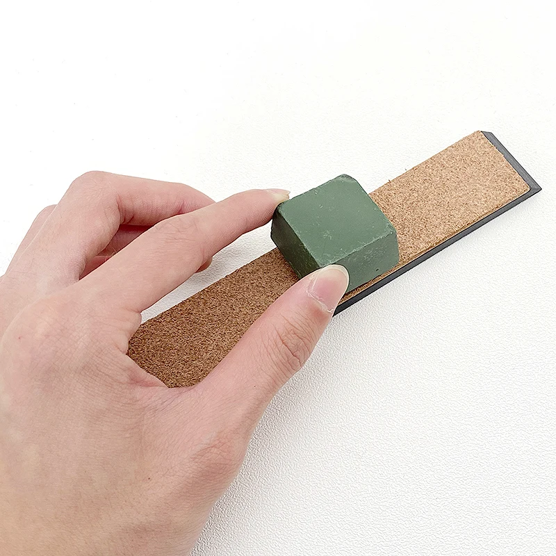 Premium Leather Polishing Paste & Knife Sharpening System