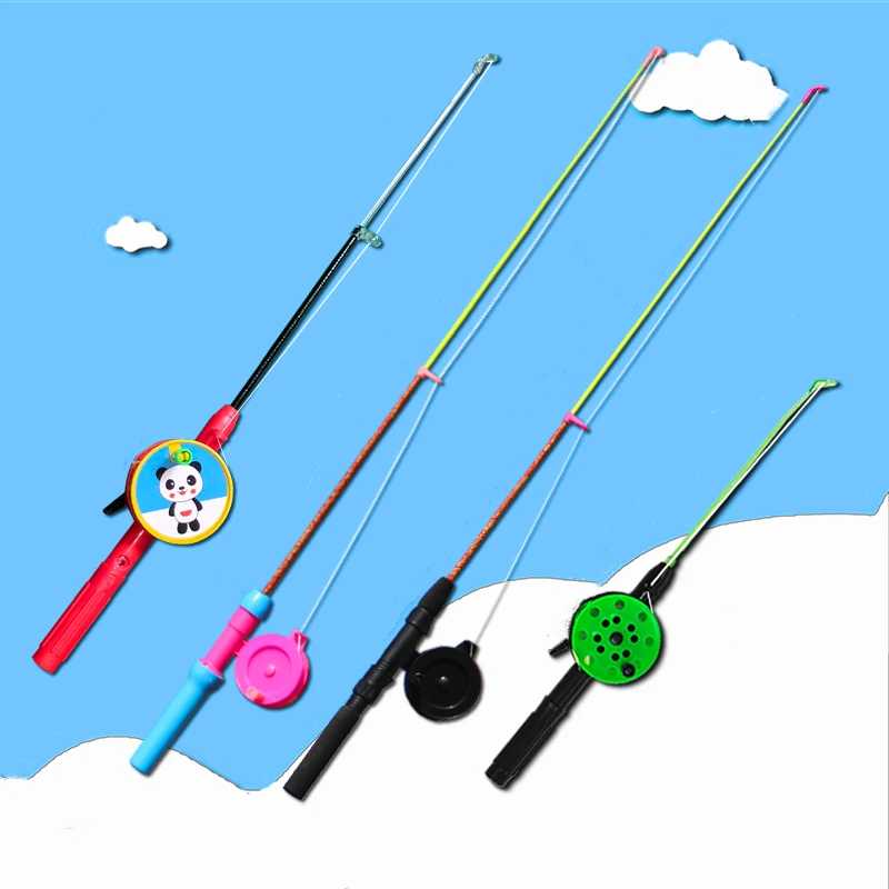 

Free Shipping 5pcs fishing rod for children kites outdoor toys for kids kites string line kites string line fishing rod line