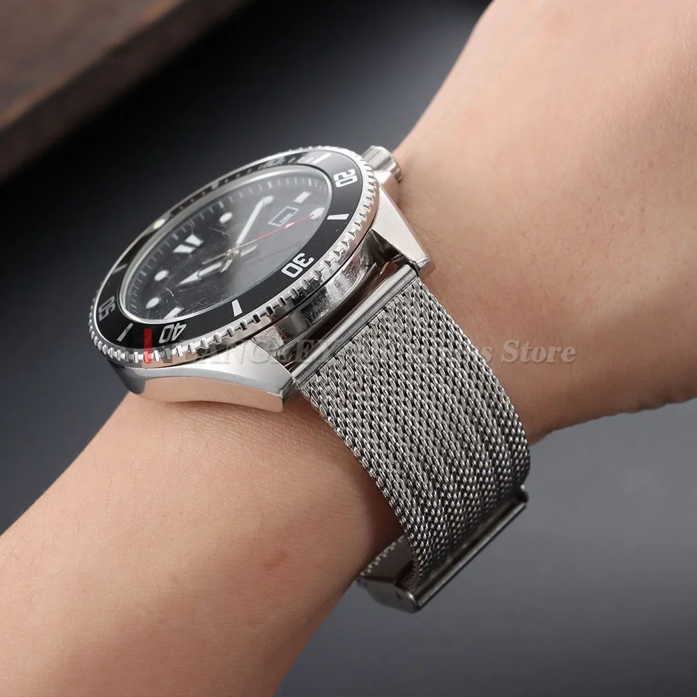 Milanese Mesh Stainless Steel Watch Strap - Universal Fit in Multiple Sizes