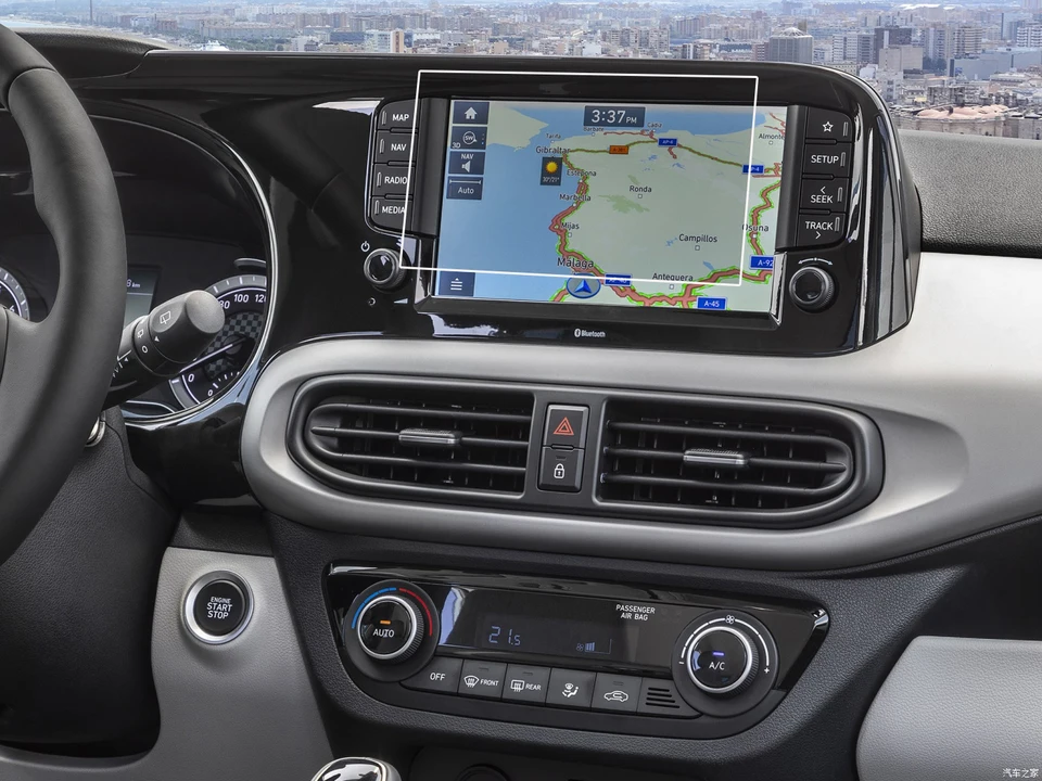 BROTECT Anti-Reflet Protection D'Écran Verre Mat Pour Hyundai Ioniq Elektro 2019 Infotainment Systems 10 25 Film Protecteur Vitre 9h