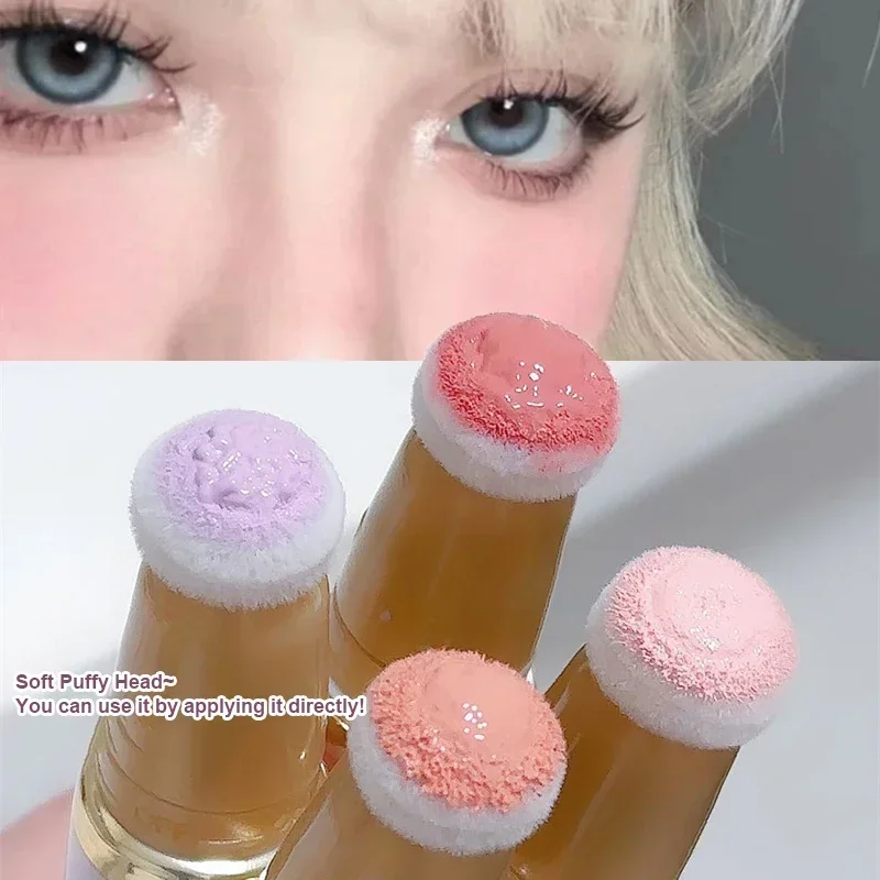 New Liquid Blush Velvet Matte Natural Cream Blusher Longlasting Silky Smooth Cheek Eye Cheek Tint Waterproof Contour Makeup