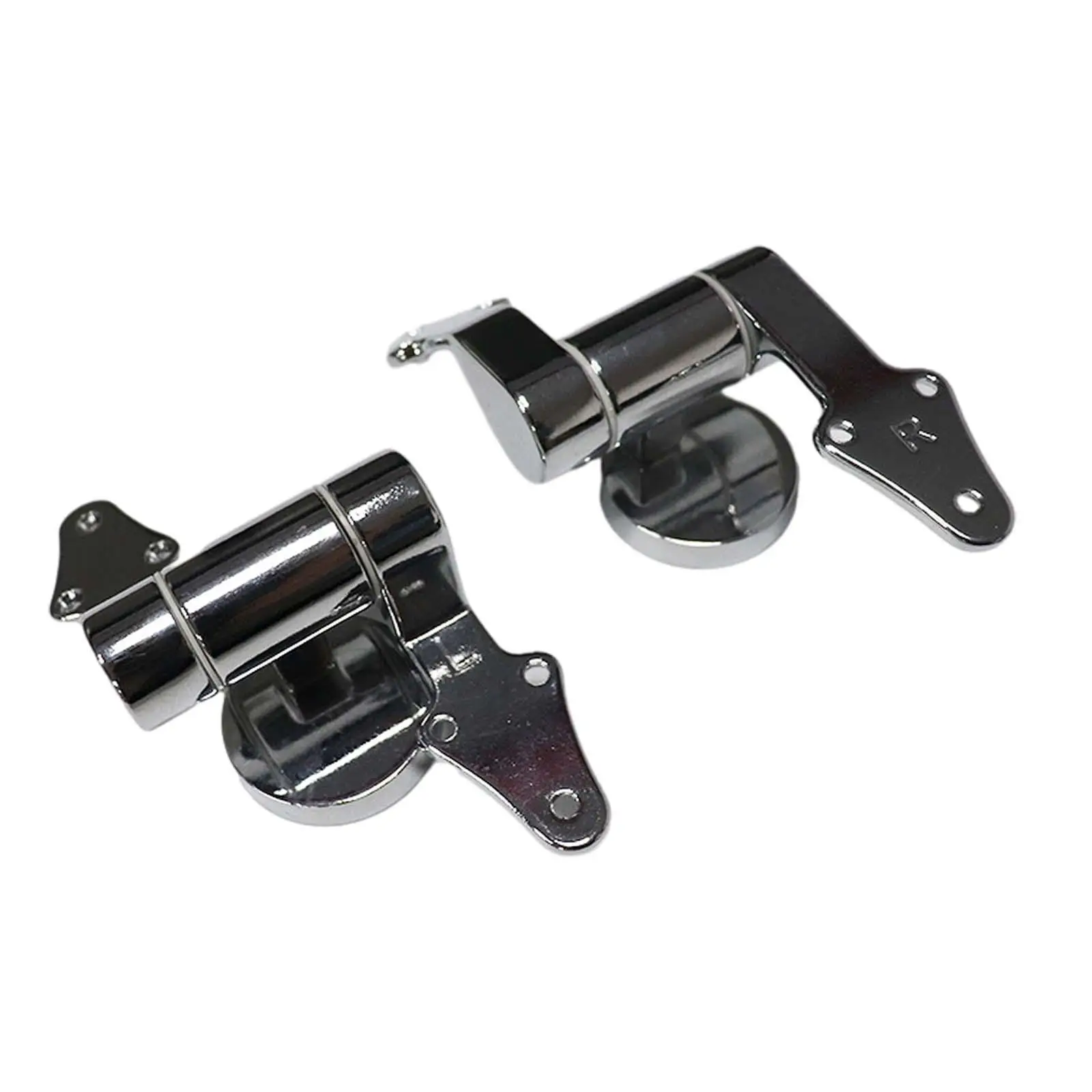 Toilet Seat Lid Hinge Durable WC Hinge Premium Multipurpose Adjustable Replacement Hinges for Toilet Seat Repair Bathroom