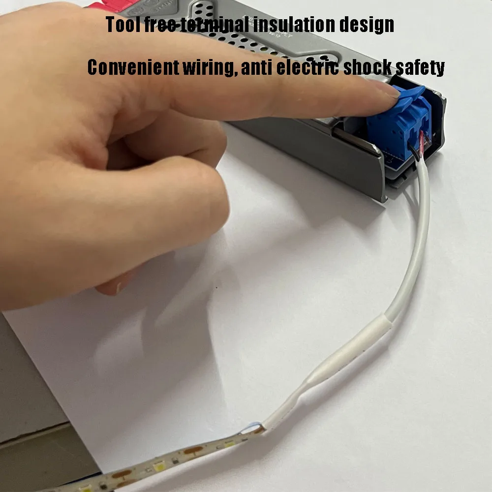 초박형 LED 스트립 스위치 드라이버 램프, 새로운 조명 변압기, AC 110V-220V-DC 12V/24V 전원 공급 어댑터, 60W 100W 300W