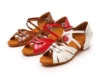 Children Dance Shoes Modern Tango Dancing Performance Shoes Girls Ladies Ballroom Tango Jazz Sandal Low Heel Factory Direct C323 2