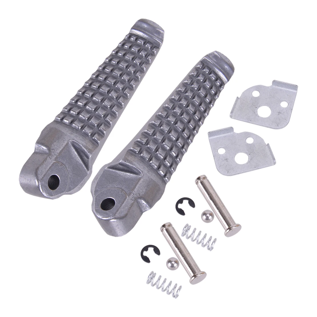 1 Pair Rear Pillion Passenger Footrest Foot Pedal Peg 43610-33E11-000 Fit for Suzuki TL1000 GSXR 750 1000 GSF600 RGV250 DRZ400S