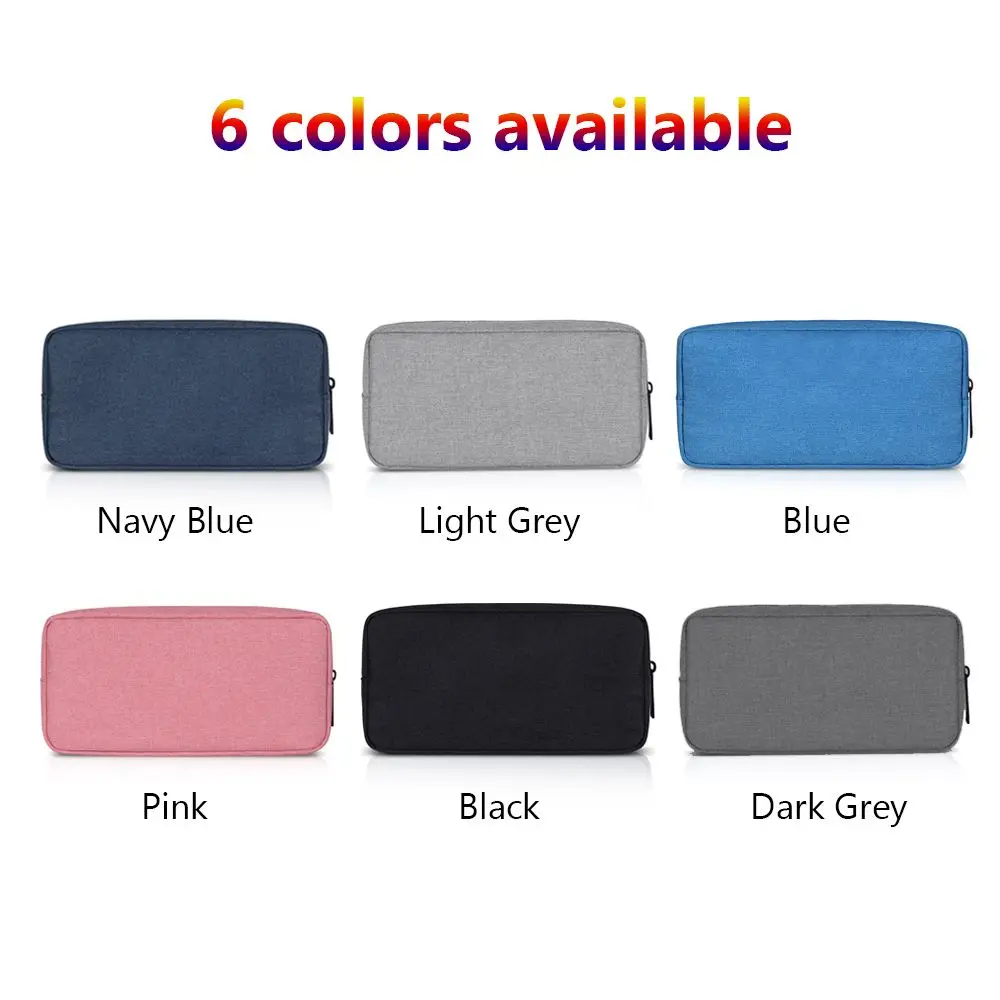 Digital Accessories Storage Bag Portable USB Cable Earphone Organizer Makeup Cover Travel Gadget Devices Pouch